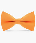 Satin Orange Bow Tie