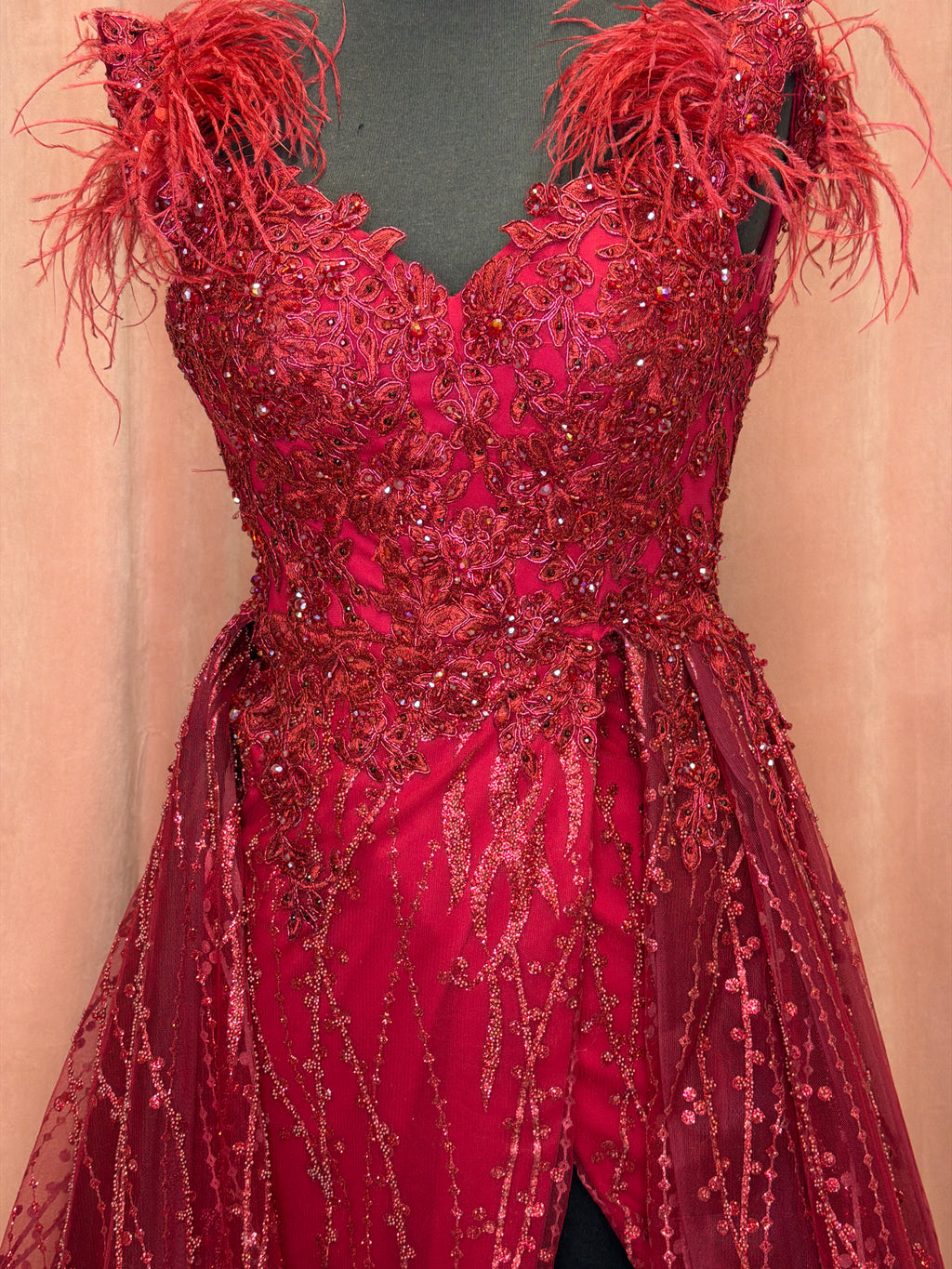 2530 / Burgundy / Size 0 / Cecilia