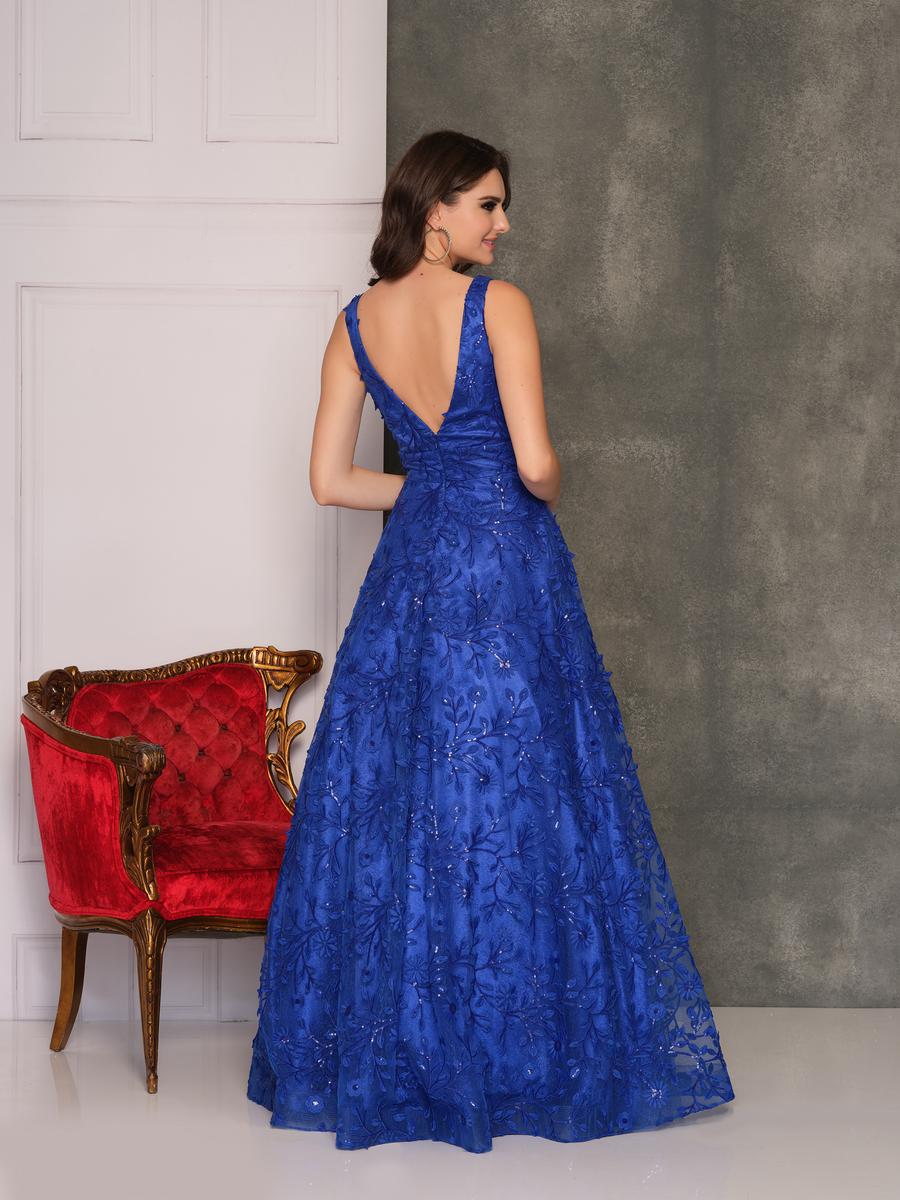 9045W / Royal Blue / Size 22 / Dave & Johnny
