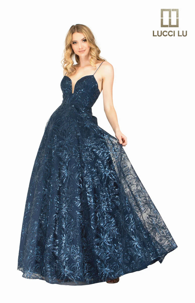 1084 / Navy / Size 6 / Lucci lu