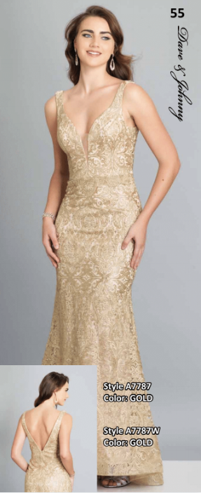 A778721j / Gold / Size 16 / Dave & Johnny