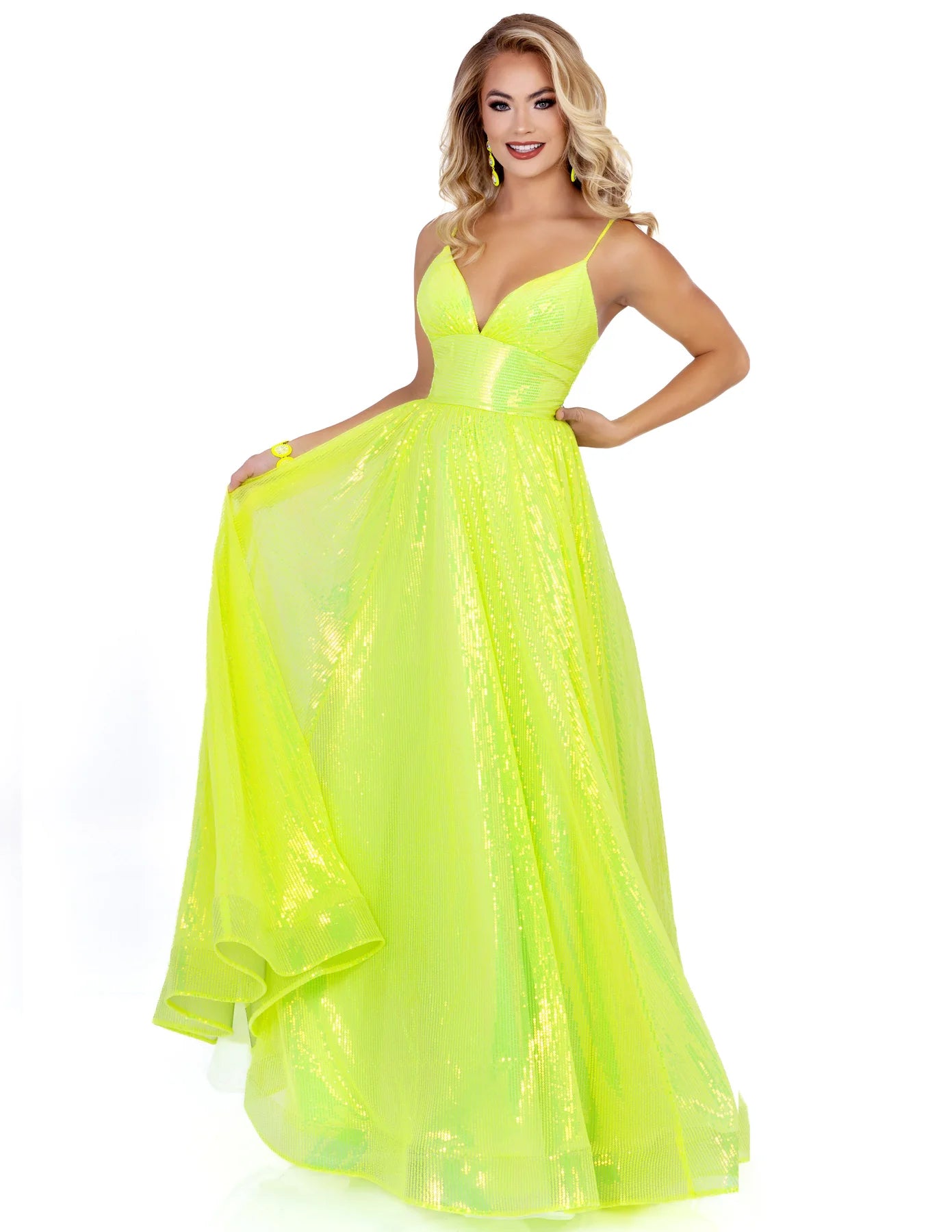 150072Y / Lemon Lime / Size 14 / Cecilia