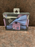 Blue bow tie set