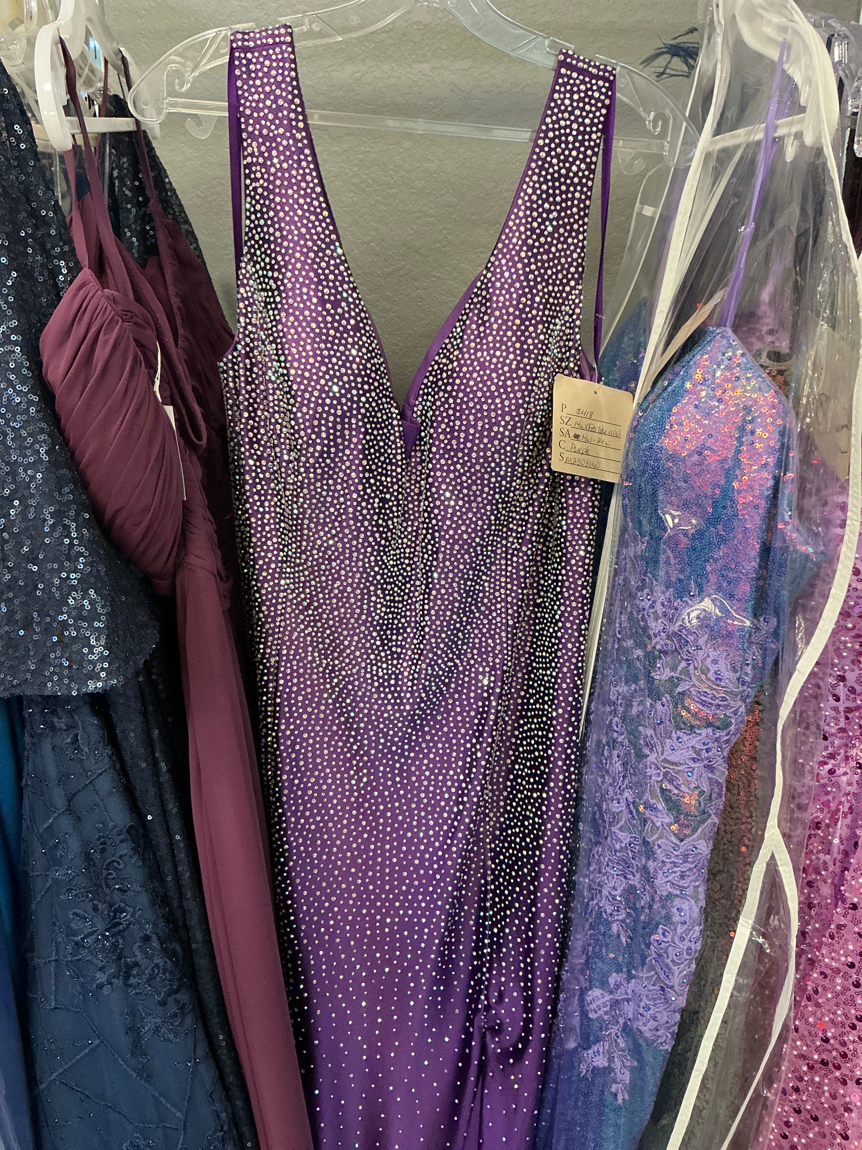 W113032m / Purple / 16 / Linda