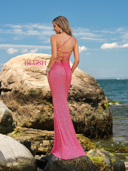 20509/ Fuchsia/ Size 14/  Blush