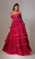 209 / Raspberry / Size 0 / Prom Shop Couture
