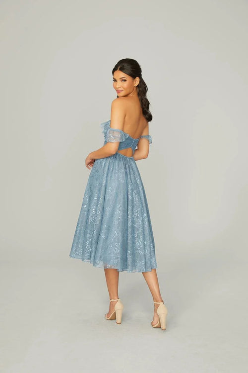 21763/ Slate / Size 12 / Morilee
