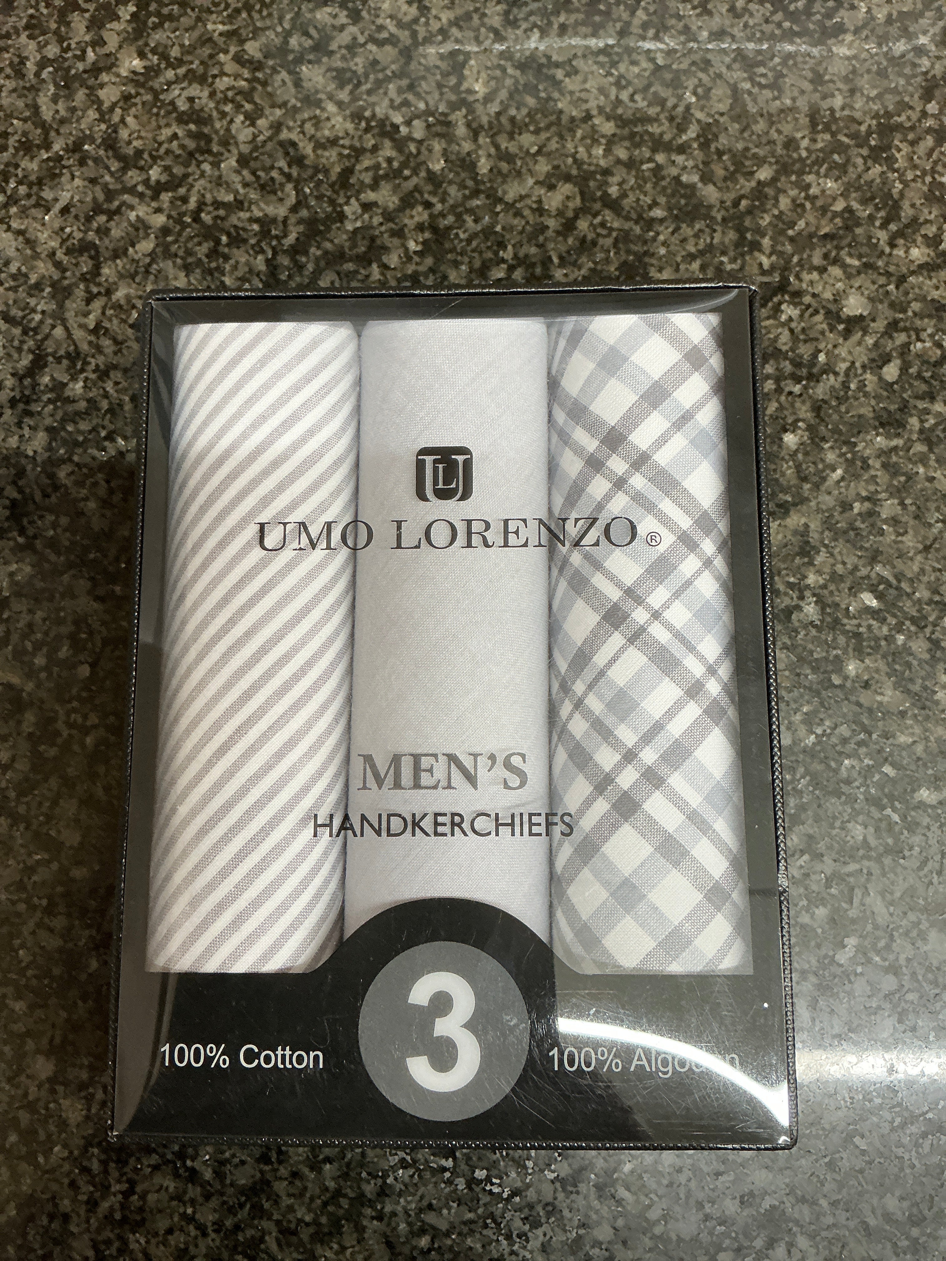 Gray Handkerchief set