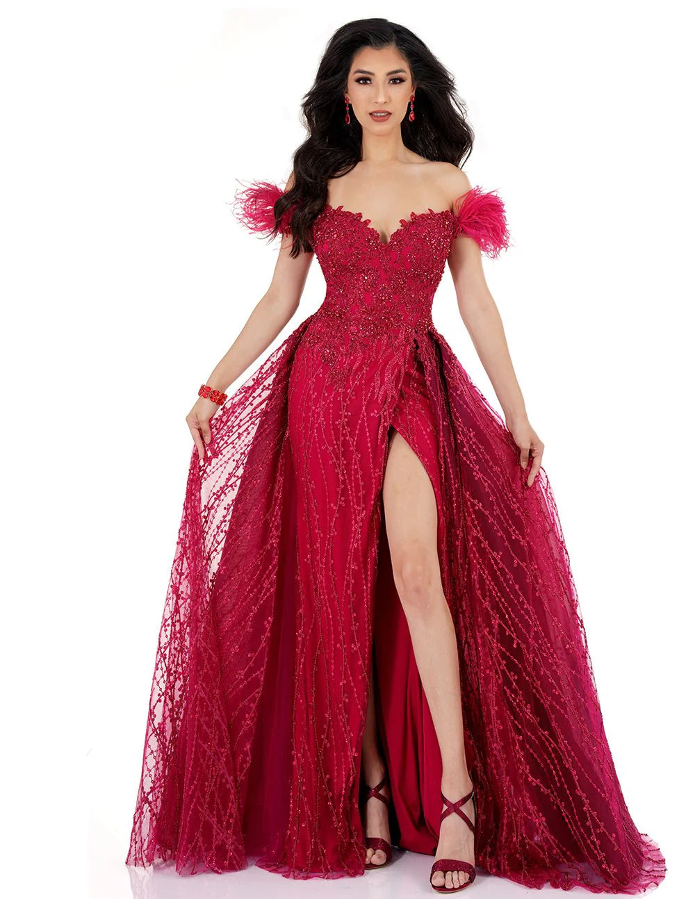 2530 / Burgundy / Size 0 / Cecilia