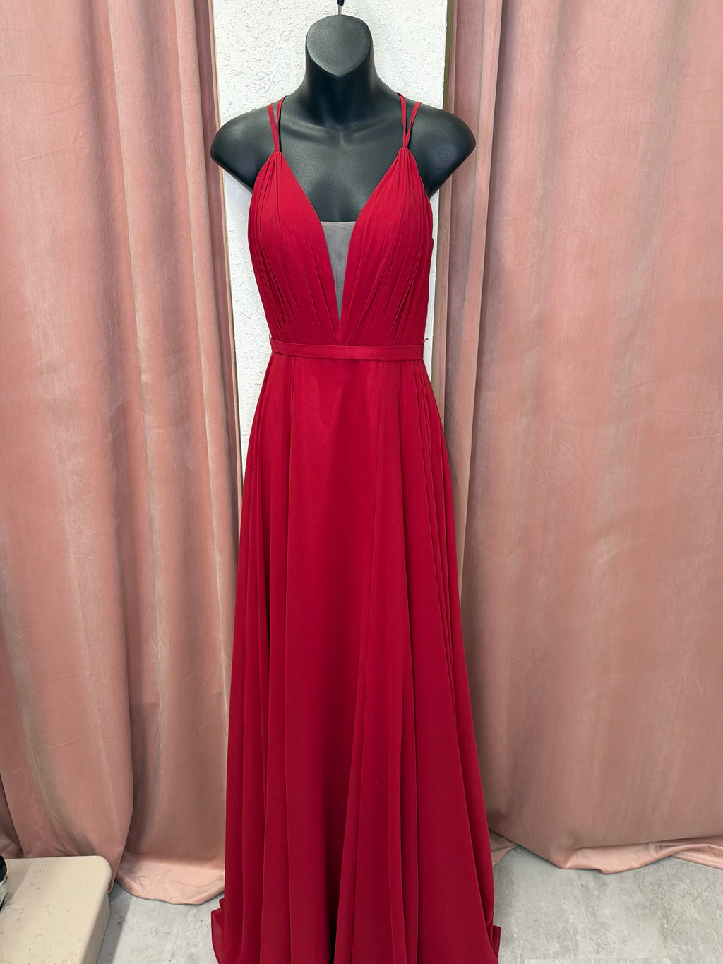 1512 / Red / 2 / The Secret Dress