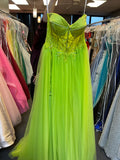 JVN38656A / Lime / 4 / Jovani