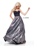 3710/ Black&Gunmetal/ Size 8/ Clarisse