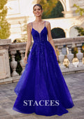 377/Royal/ Size 6/ Prom Shop Couture