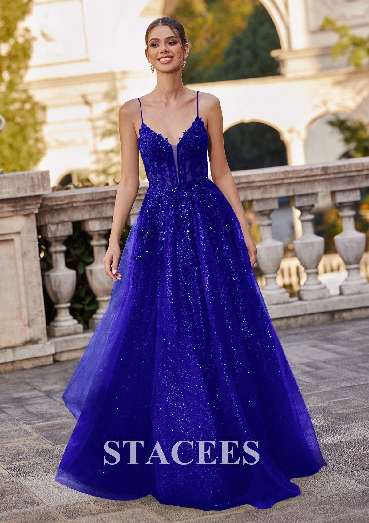 377/Royal/ Size 6/ Prom Shop Couture