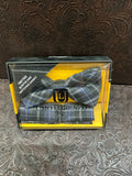 Black-Navy pattern bow tie set