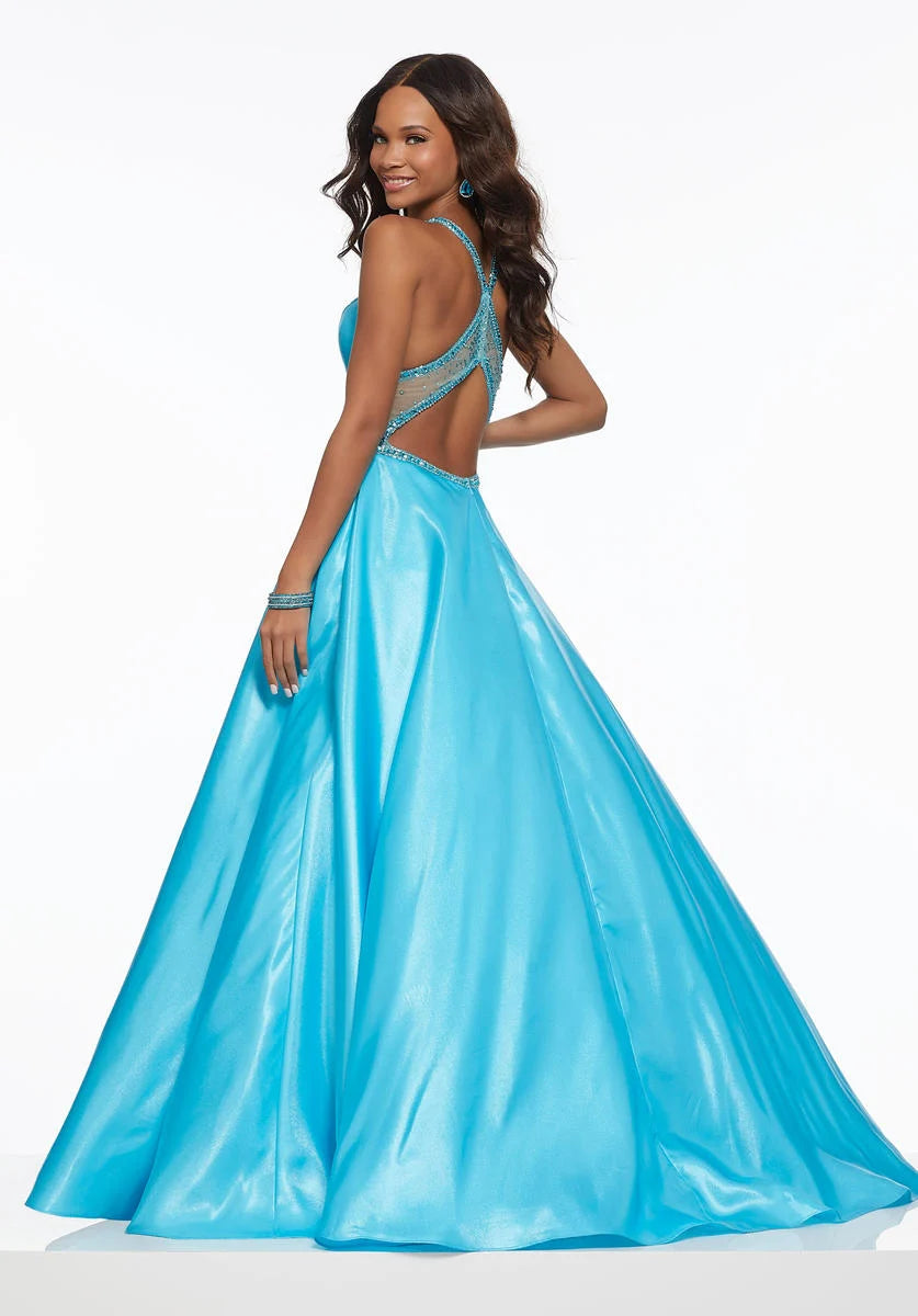 43129/ Turquoise/ Size 12/ Morilee