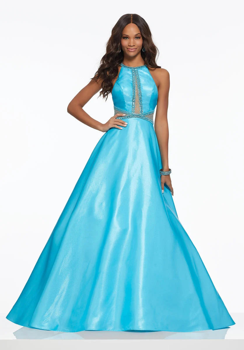 43129/ Turquoise/ Size 12/ Morilee