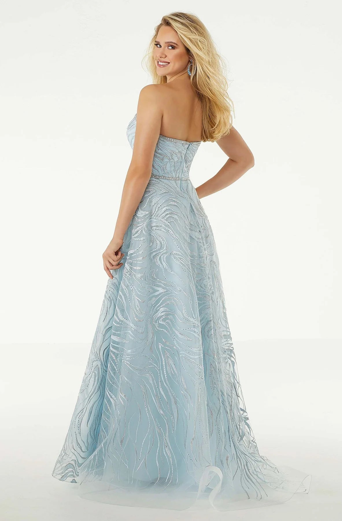 45010/ Silver Sky/ Size 10/ Morilee