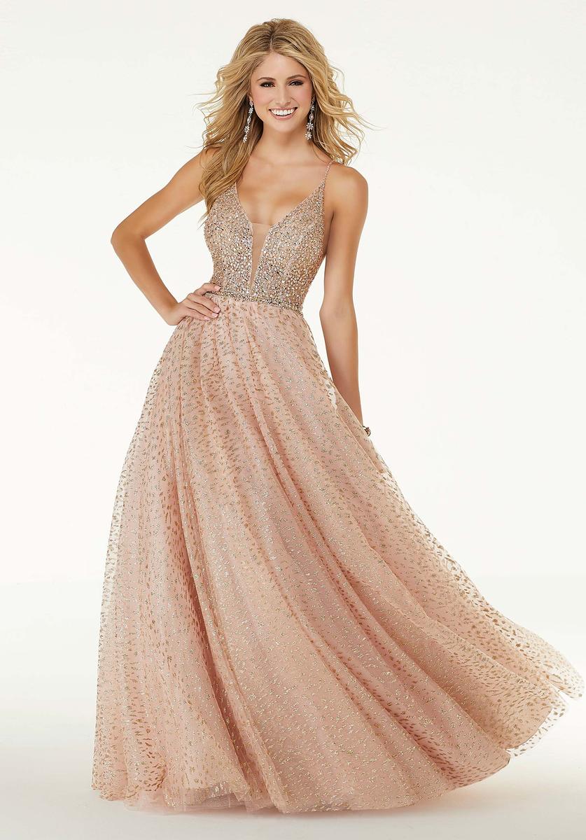 45068/ Rose Gold/ Size 6/ Morilee