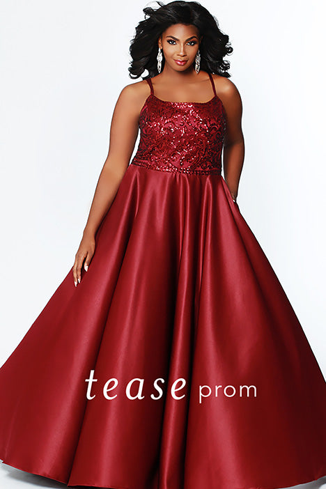 TE1902 / Wine / Size 26 / Tease