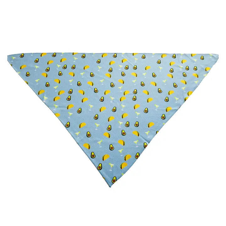 Avacado & Taco Dog Bandana