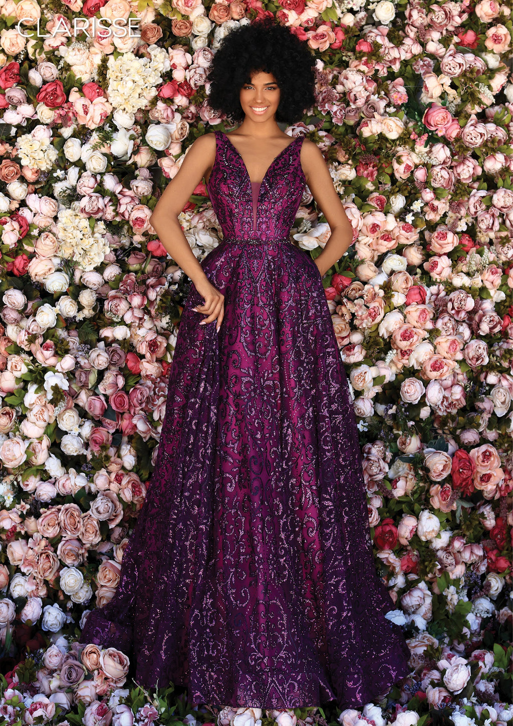 800309 / Plum /Size 20 / Clarisse