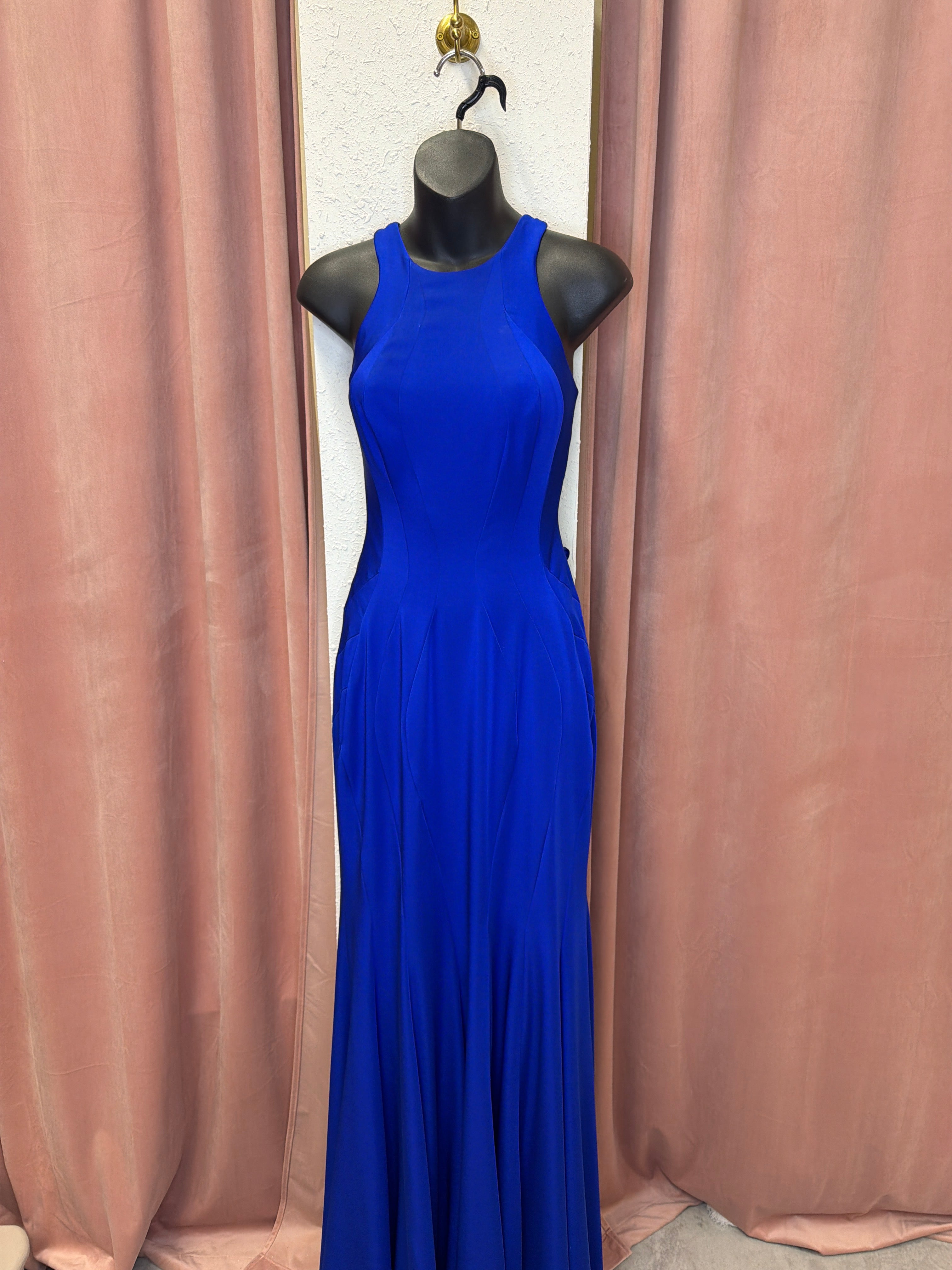 47814 / Royal Blue / Size 2 / Jovani