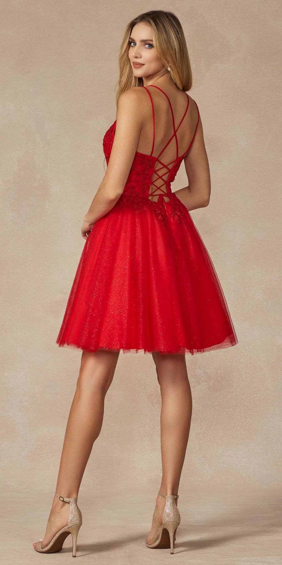 860 / Red / Size 8 / Juliet
