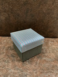 Blue-Purple Pattern Long tie