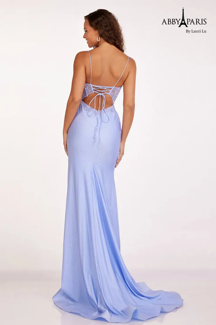 90207/Lite Blue/Size 6/ Abby Paris