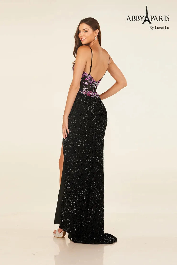 90316/ Black/ size 12/ Abby Paris