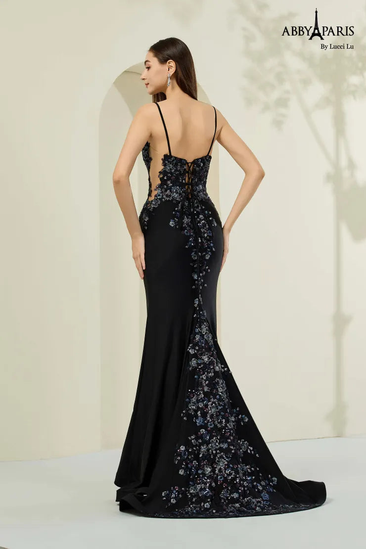 90360/ Black/ Size 12/ Abby Paris
