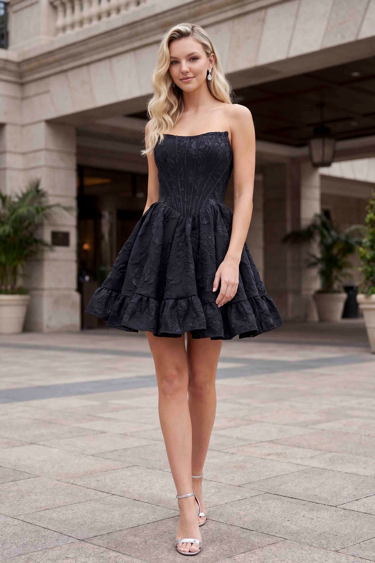 NOX Short Floral Dress