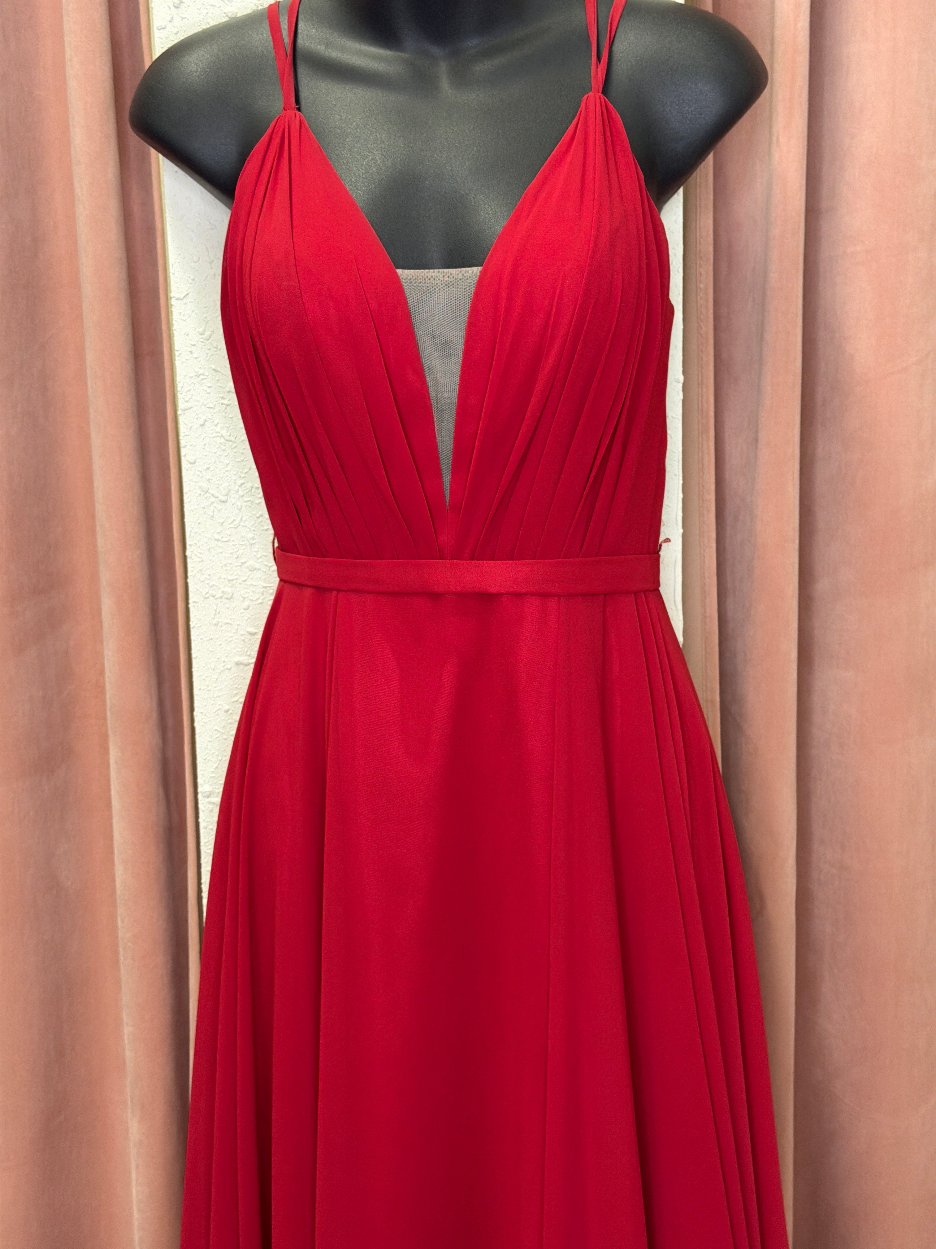 1512 / Red / 2 / The Secret Dress