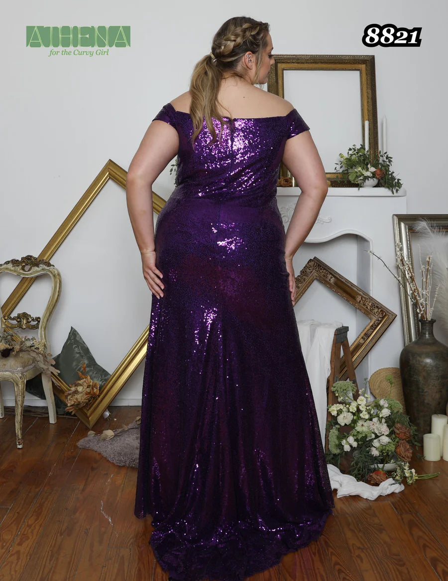 8821 / Purple / Size 20 / Athena