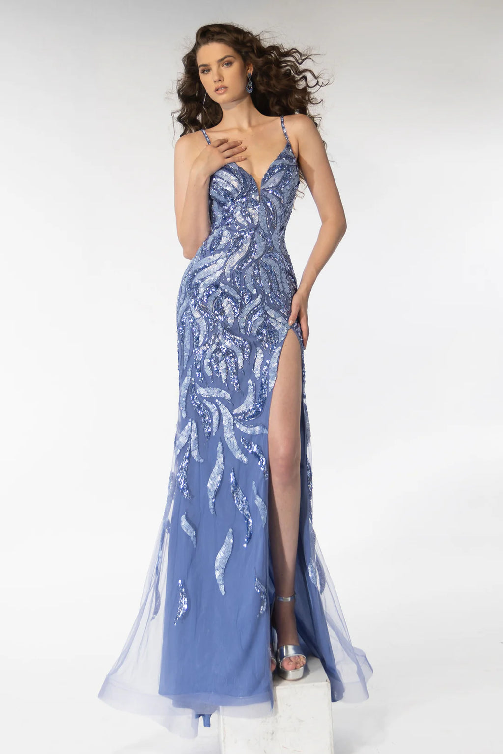 39220/ Periwinkle/ Size 0/ Ava Presley