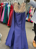 7410 / Navy Blue / 14 / Rachel Allan