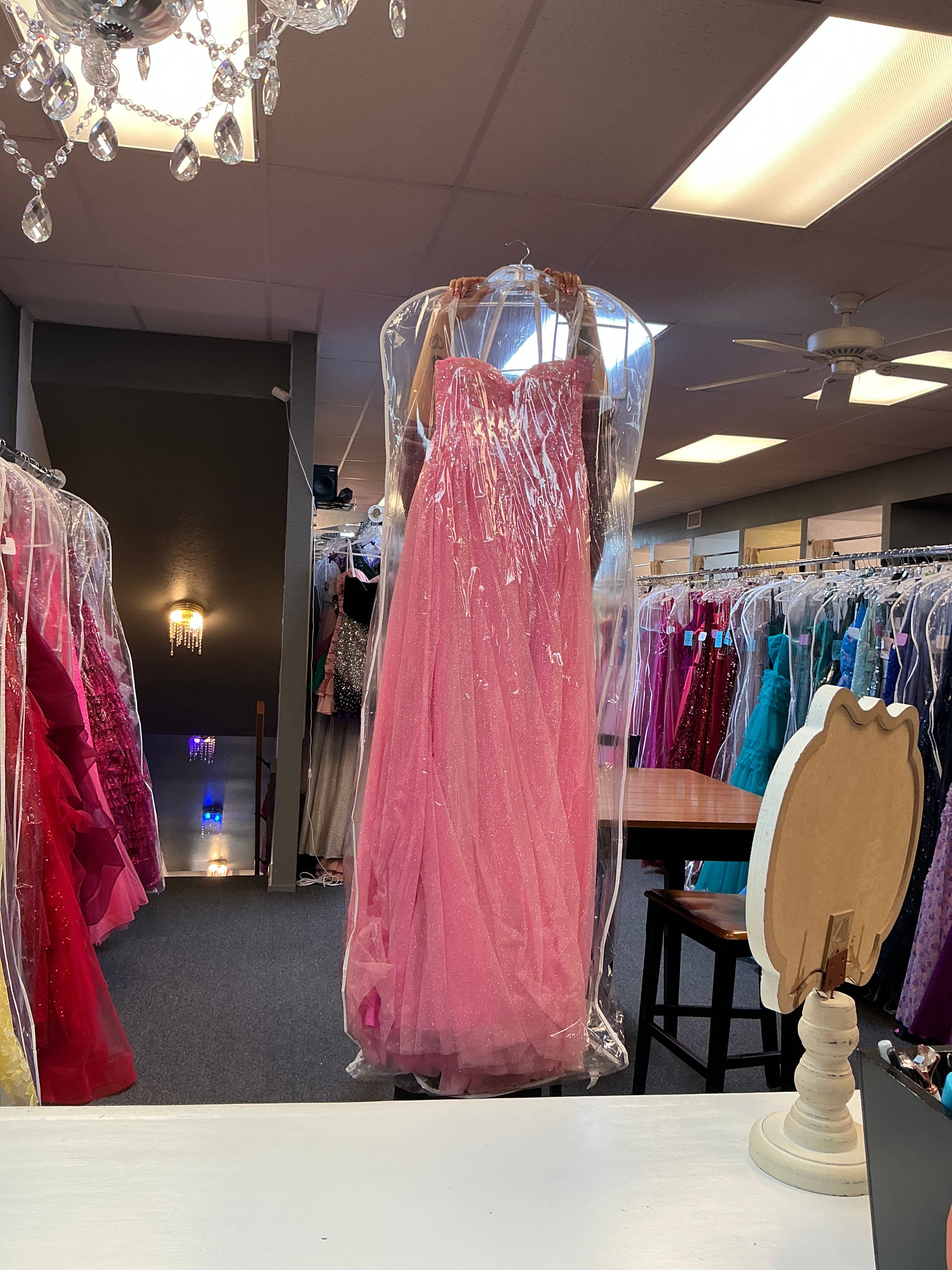 07434 / Baby Pink / 0 / Jovani