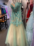 20611/Teal Ombre /6/Tony Bowls