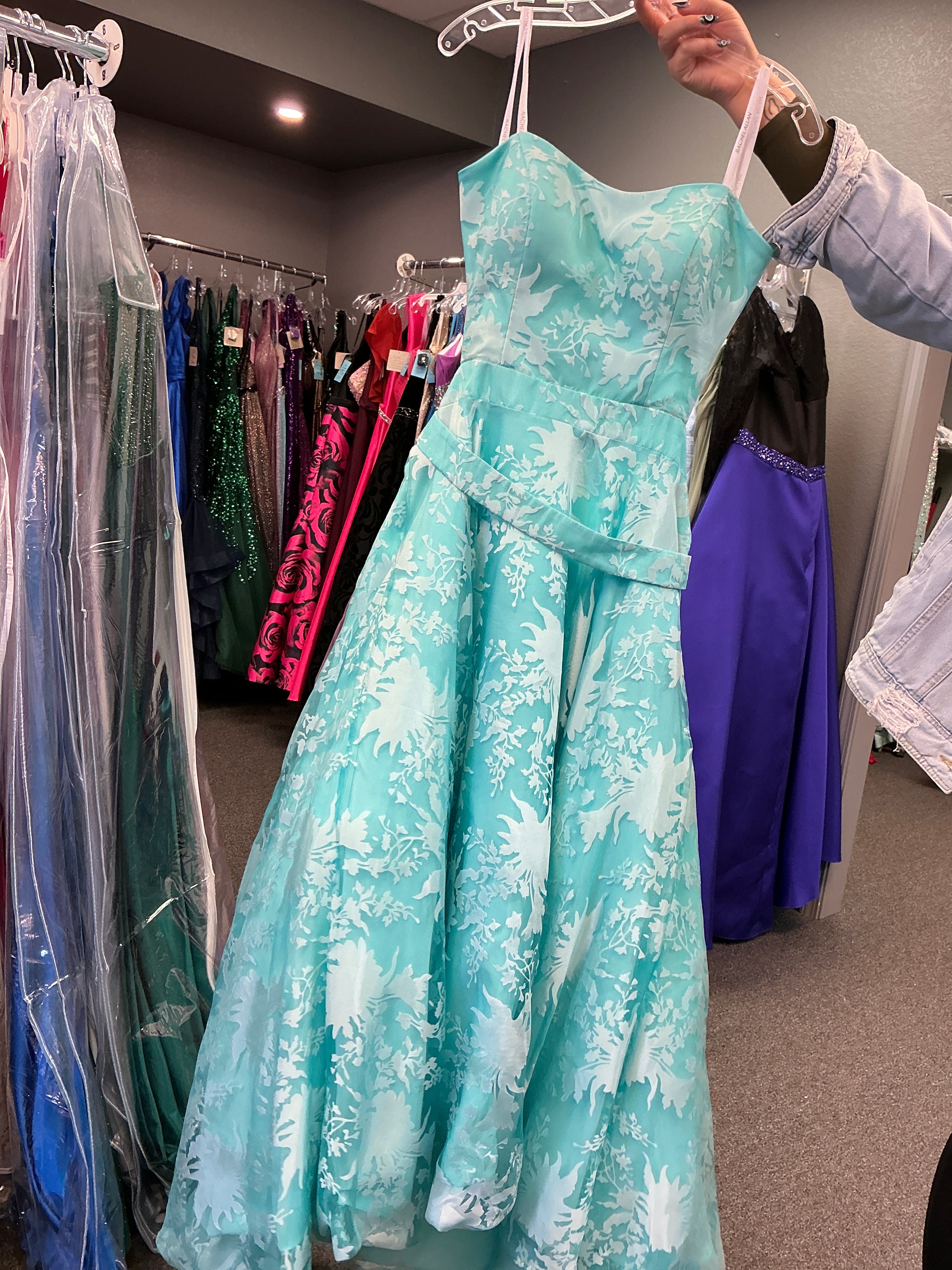 A7544 / Teal / 14 / Rachel Allen