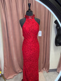 6067a / Red / Size 4 / Rachel Allan