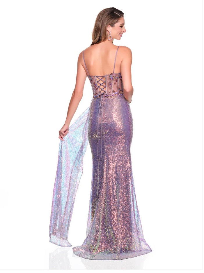 12841/ Purple/ Size 2/ Dave and Johnny
