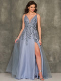 109853 / Smoke Blue / Size 4 / Dave & Johnny