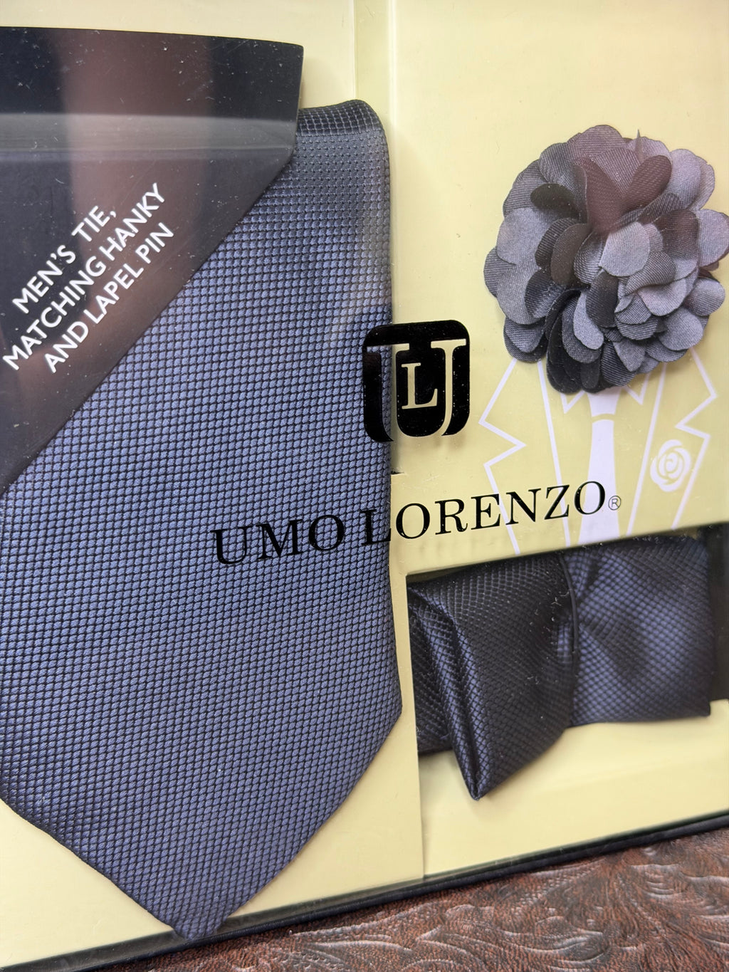 Navy Windsor tie