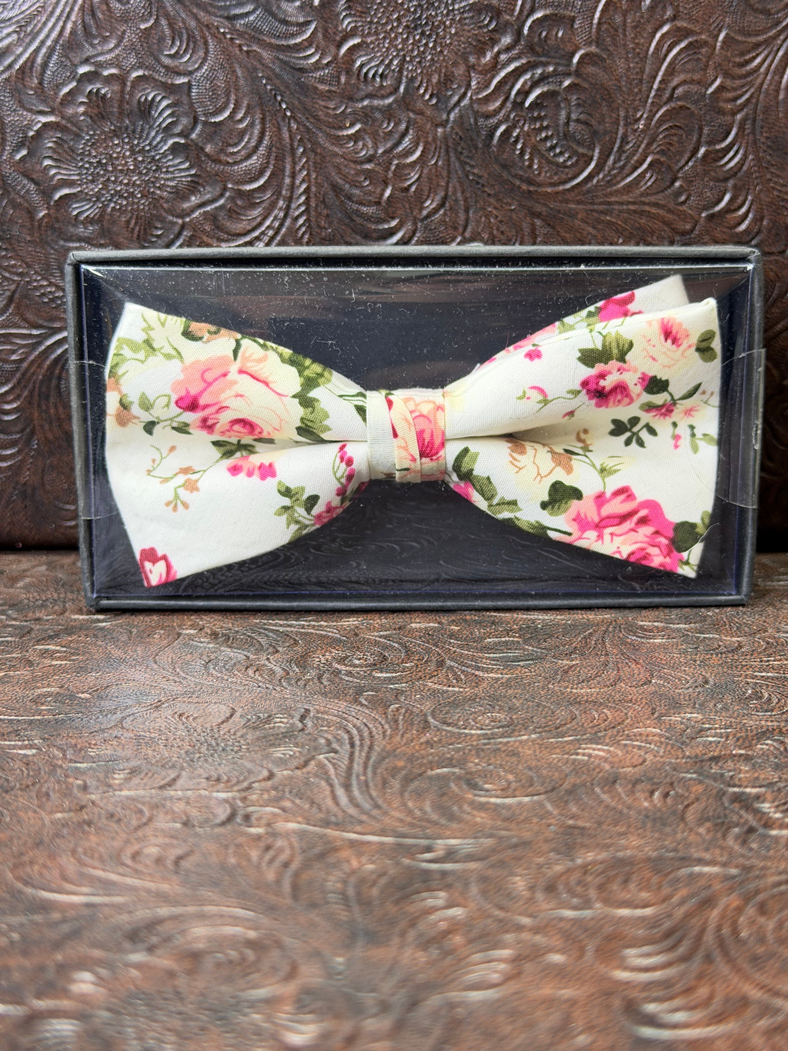 Floral bowtie