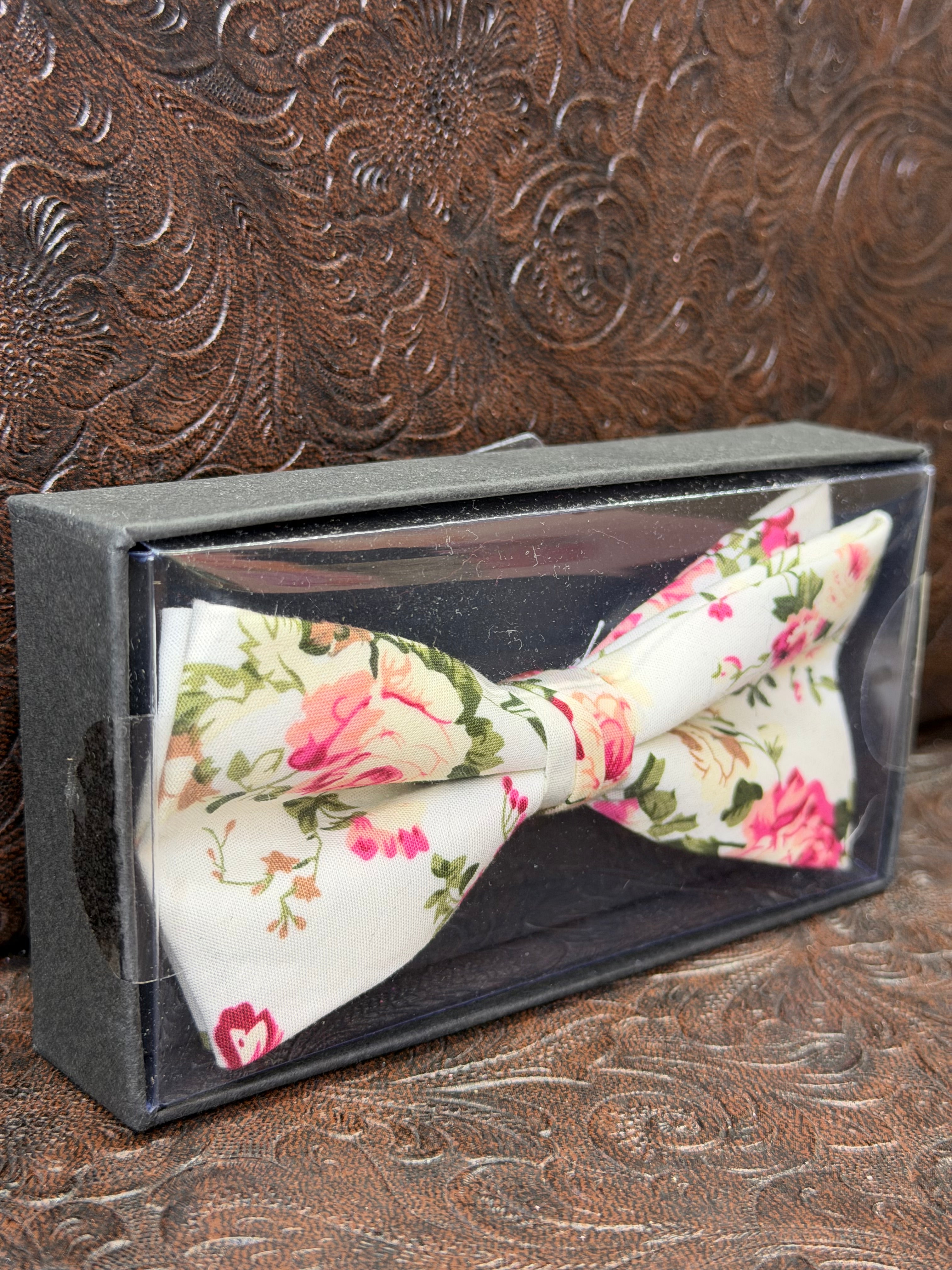 Floral bowtie