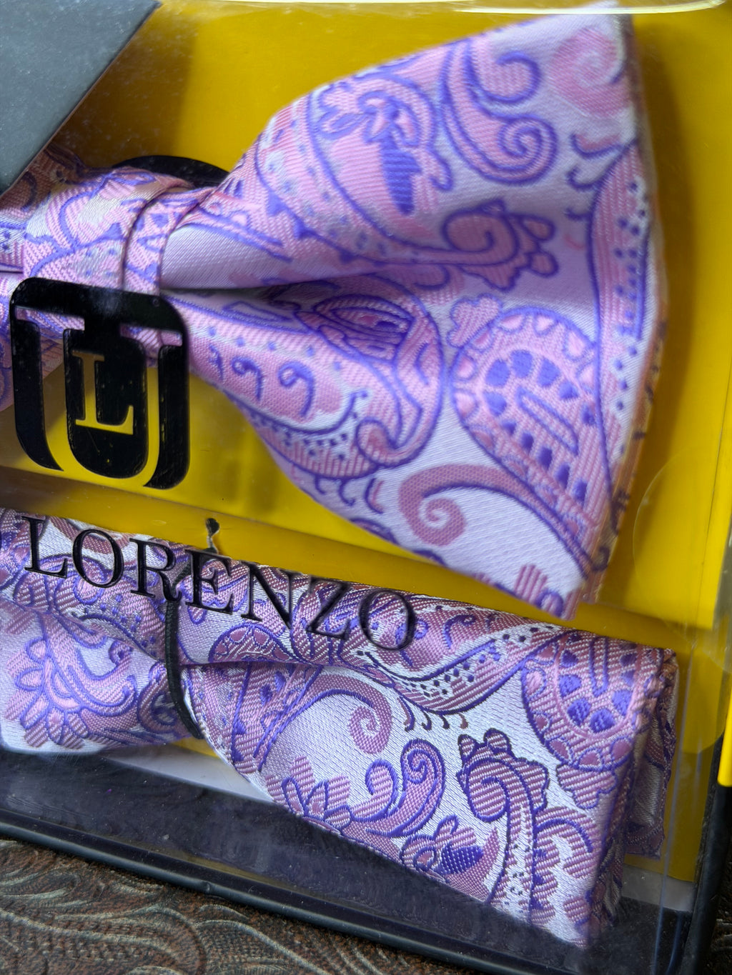 Pink Paisley Print