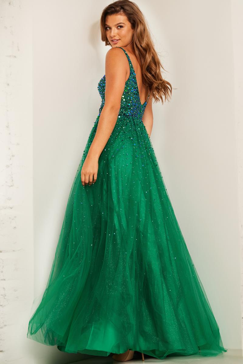 JVN38437 / Emerald / Size 2 / Jovani