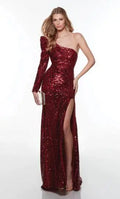 61261/burgundy/Size 8/alyce
