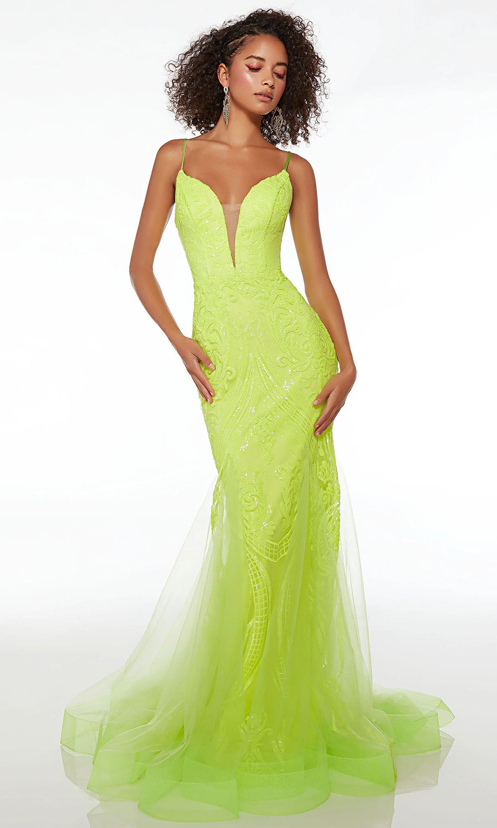 61554 / Lemon Lime / Size 4 / Alyce